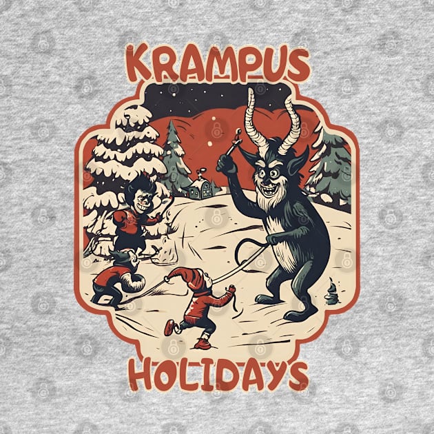 Krampus holidays by Ilustradamus